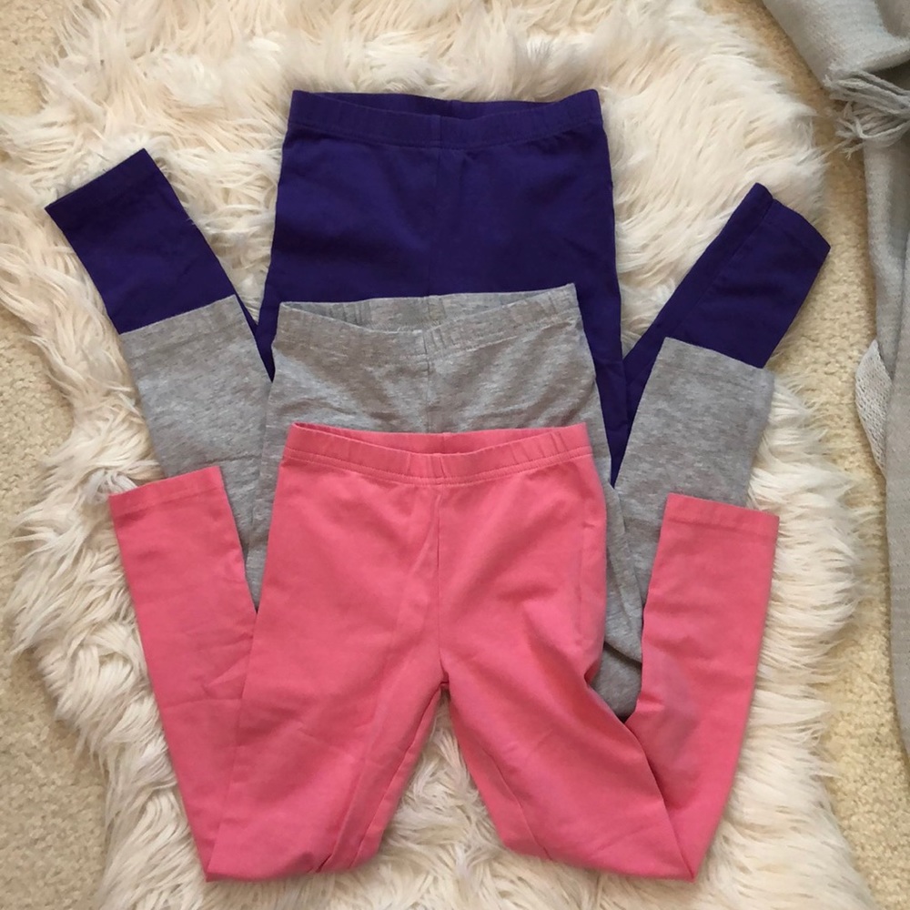 Carter’s Girls’ Leggings- bundle of 3 (6/6x)